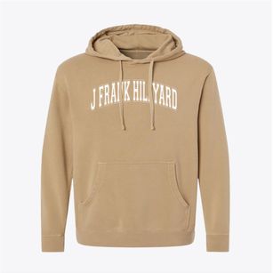 J Frank Hillyard Middle School Varsity Arch Pigment-Dyed Hoodie