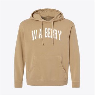 W. A. Berry High School Varsity Arch Pigment-Dyed Hoodie