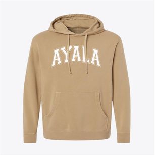 Ayala High School Varsity Arch Pigment-Dyed Hoodie