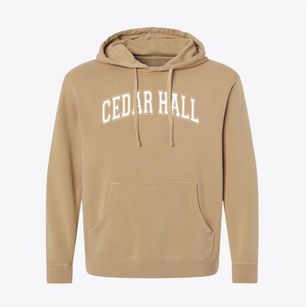 Cedar Hall Elementary School Varsity Arch Pigment-Dyed Hoodie