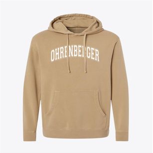 Ohrenberger Elementary School Varsity Arch Pigment-Dyed Hoodie