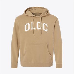 Our Lady Of Good Counsel School Varsity Arch Pigment-Dyed Hoodie