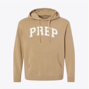 High School Prep School Varsity Arch Pigment-Dyed Hoodie