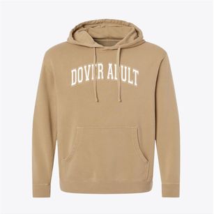 Dover Adult Learning Center Varsity Arch Pigment-Dyed Hoodie