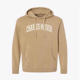 Charles Mciver School Varsity Arch Pigment-Dyed Hoodie