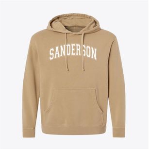 Sanderson High School Varsity Arch Pigment-Dyed Hoodie