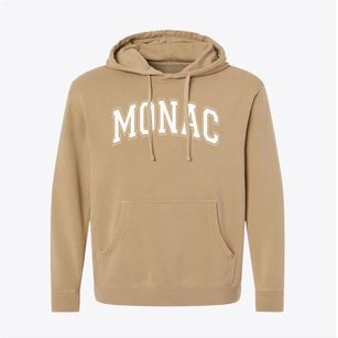 Monac Elementary School Varsity Arch Pigment-Dyed Hoodie