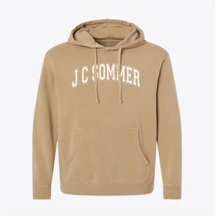 J C Sommer Elementary School Varsity Arch Pigment-Dyed Hoodie