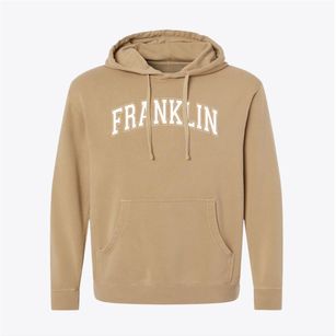 Franklin Christian Academy Varsity Arch Pigment-Dyed Hoodie