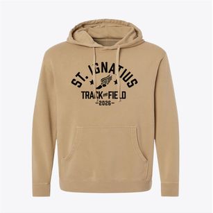 St. Ignatius College Prep Track and Field Pigment-Dyed Hoodie