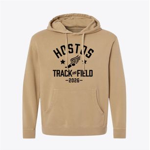 Eugenio Maria De Hostos Charter Track and Field Pigment-Dyed Hoodie