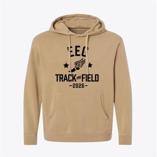 The Educational Empowerment Group Track and Field Pigment-Dyed Hoodie