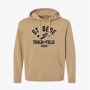 Saint Bede School Track and Field Pigment-Dyed Hoodie