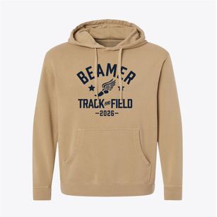 Todd Beamer High School Track and Field Pigment-Dyed Hoodie