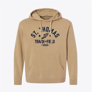Saint Thomas The Apostle School Track and Field Pigment-Dyed Hoodie