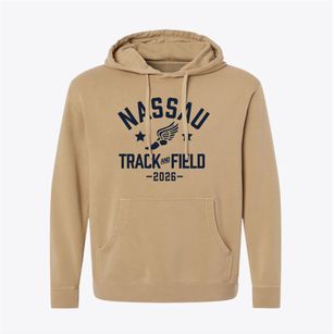 Hebrew Academy Of Nassau County Track and Field Pigment-Dyed Hoodie