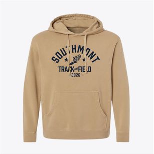 Southmont Elementary School Track and Field Pigment-Dyed Hoodie