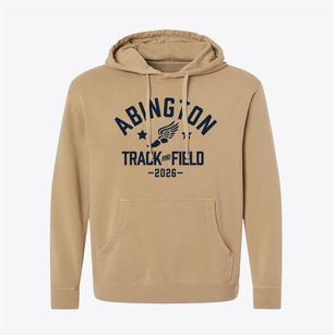 Abington Christian Academy Track and Field Pigment-Dyed Hoodie