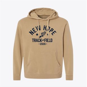 New Hope Academy Track and Field Pigment-Dyed Hoodie