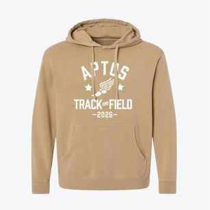Aptos Middle School Track and Field Pigment-Dyed Hoodie