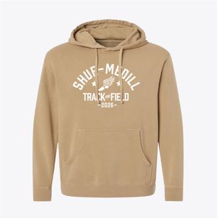 Shue-medill Middle School Track and Field Pigment-Dyed Hoodie