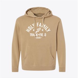 Holy Family School Track and Field Pigment-Dyed Hoodie