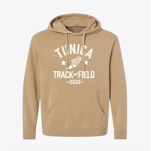 Tunica Elementary School Track and Field Pigment-Dyed Hoodie
