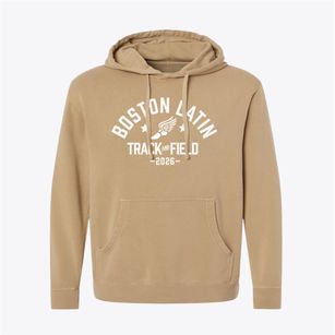 Boston Latin Academy Track and Field Pigment-Dyed Hoodie