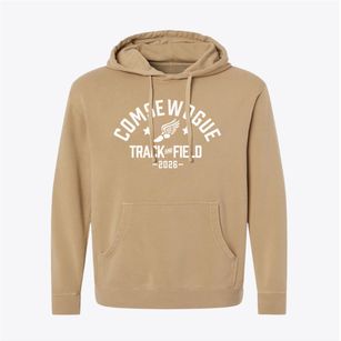 Comsewogue High School Track and Field Pigment-Dyed Hoodie