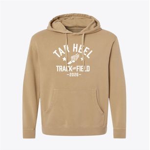Tar Heel Middle High School Track and Field Pigment-Dyed Hoodie