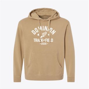 Dominion Middle School Track and Field Pigment-Dyed Hoodie