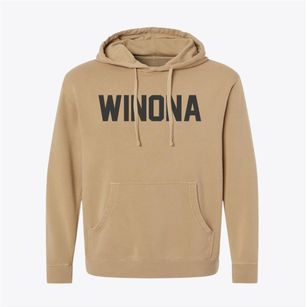 Winona Mississippi Classic Block Pigment-Dyed Hoodie
