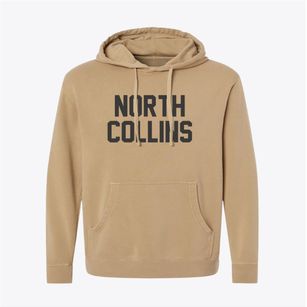 North Collins New York Classic Block Pigment-Dyed Hoodie