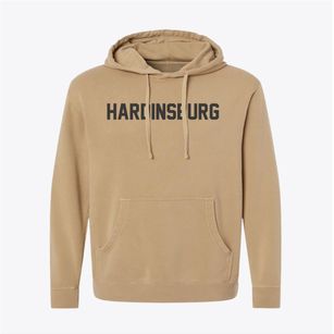 Hardinsburg Kentucky Classic Block Pigment-Dyed Hoodie