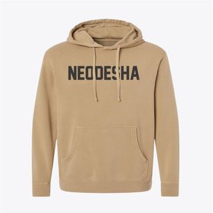 Neodesha Kansas Classic Block Pigment-Dyed Hoodie