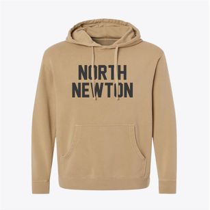 North Newton Kansas Classic Block Pigment-Dyed Hoodie