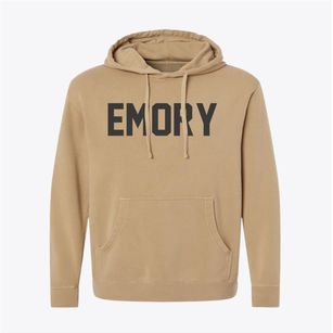 Emory Texas Classic Block Pigment-Dyed Hoodie