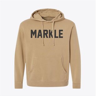 Markle Indiana Classic Block Pigment-Dyed Hoodie