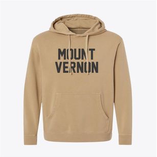 Mount Vernon Maryland Classic Block Pigment-Dyed Hoodie