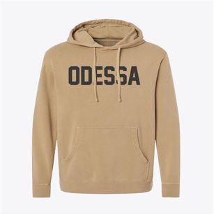 Odessa New York Classic Block Pigment-Dyed Hoodie