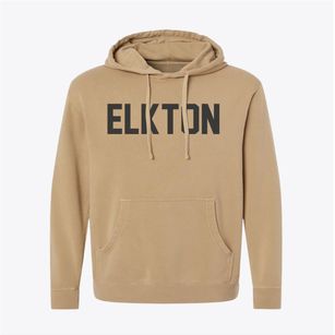 Elkton Tennessee Classic Block Pigment-Dyed Hoodie