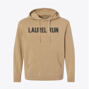 Laurel Run Pennsylvania Classic Block Pigment-Dyed Hoodie