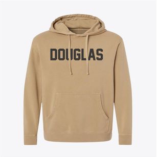 Douglas Nebraska Classic Block Pigment-Dyed Hoodie