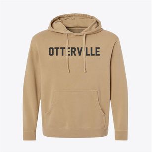 Otterville Illinois Classic Block Pigment-Dyed Hoodie