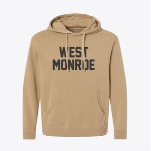 West Monroe Louisiana Classic Block Pigment-Dyed Hoodie