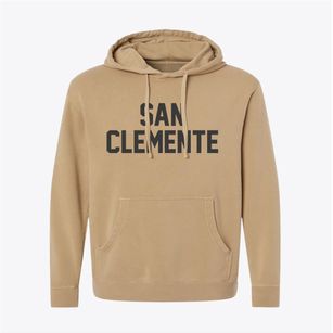 San Clemente California Classic Block Pigment-Dyed Hoodie