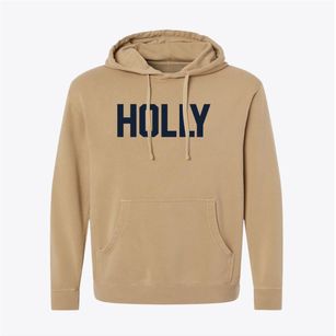 Holly Michigan Classic Block Pigment-Dyed Hoodie