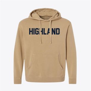 Highland California Classic Block Pigment-Dyed Hoodie