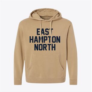 East Hampton North New York Classic Block Pigment-Dyed Hoodie