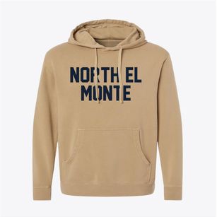 North El Monte California Classic Block Pigment-Dyed Hoodie
